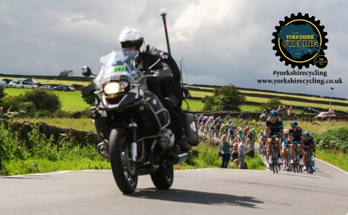 TdF 2014 yorkshire cycling motorcycle