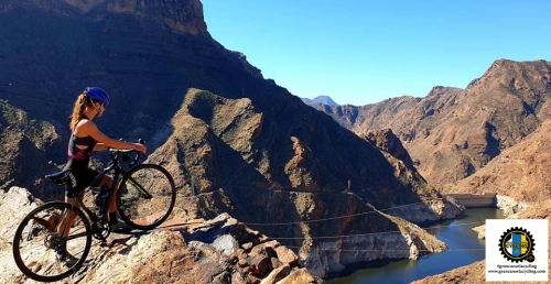 Gran Canaria Cycling climb rocks