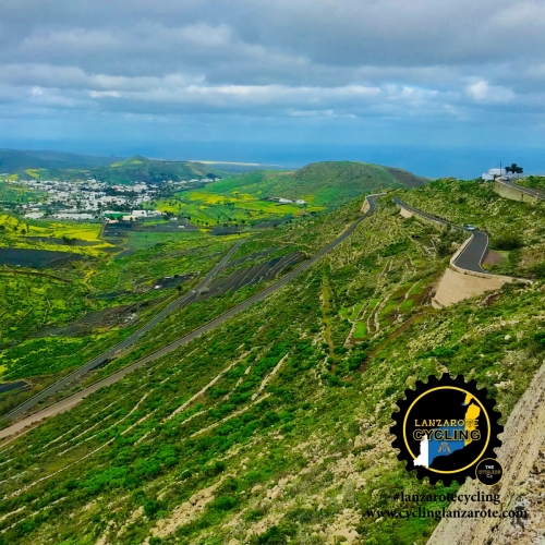 cycling lanzarote haria town