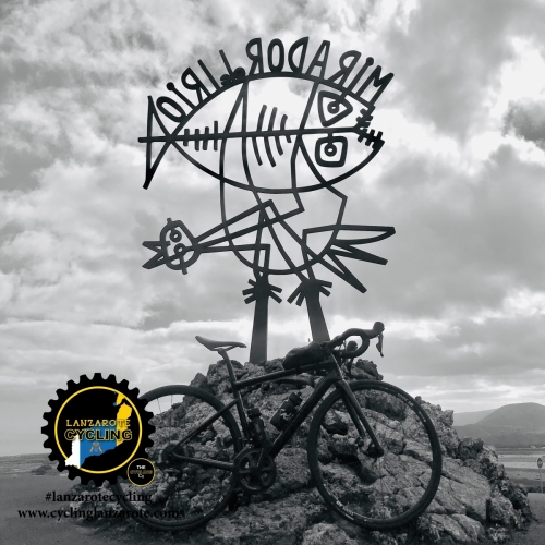 lanzarote cycling mirador del rio