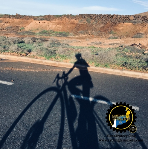 lanzarote cycling shadow