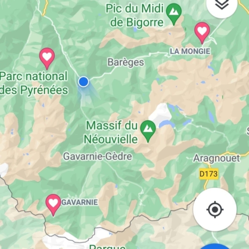 cycling france cycling pyrenees map