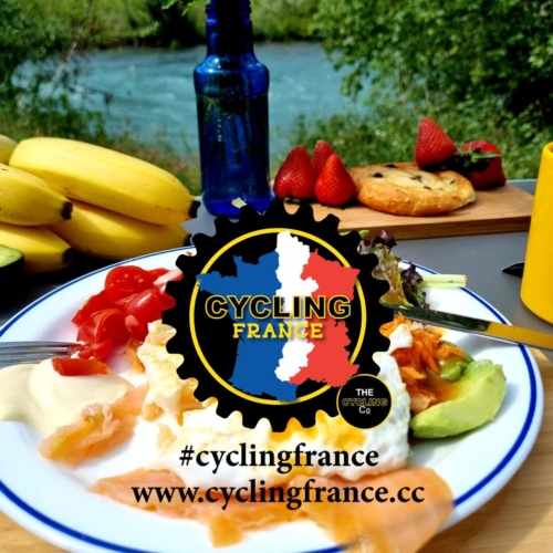 cycling france pyrenees breakfast view (2)